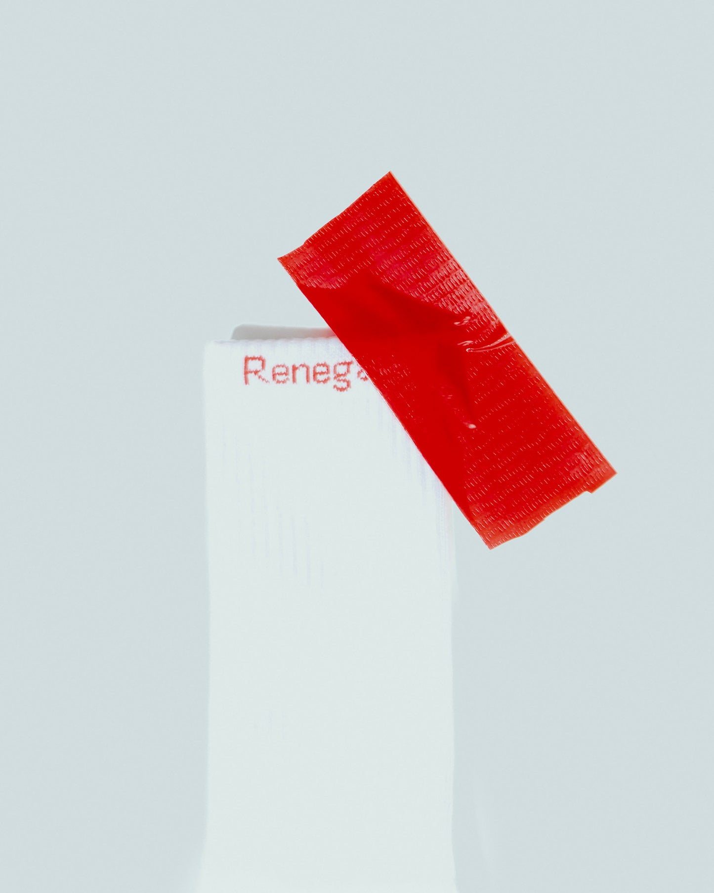 Red & White Renegade Socks