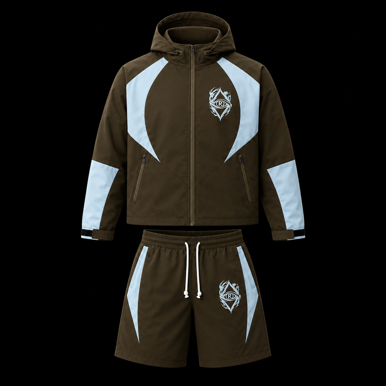 Two Toned Windbreaker Sets