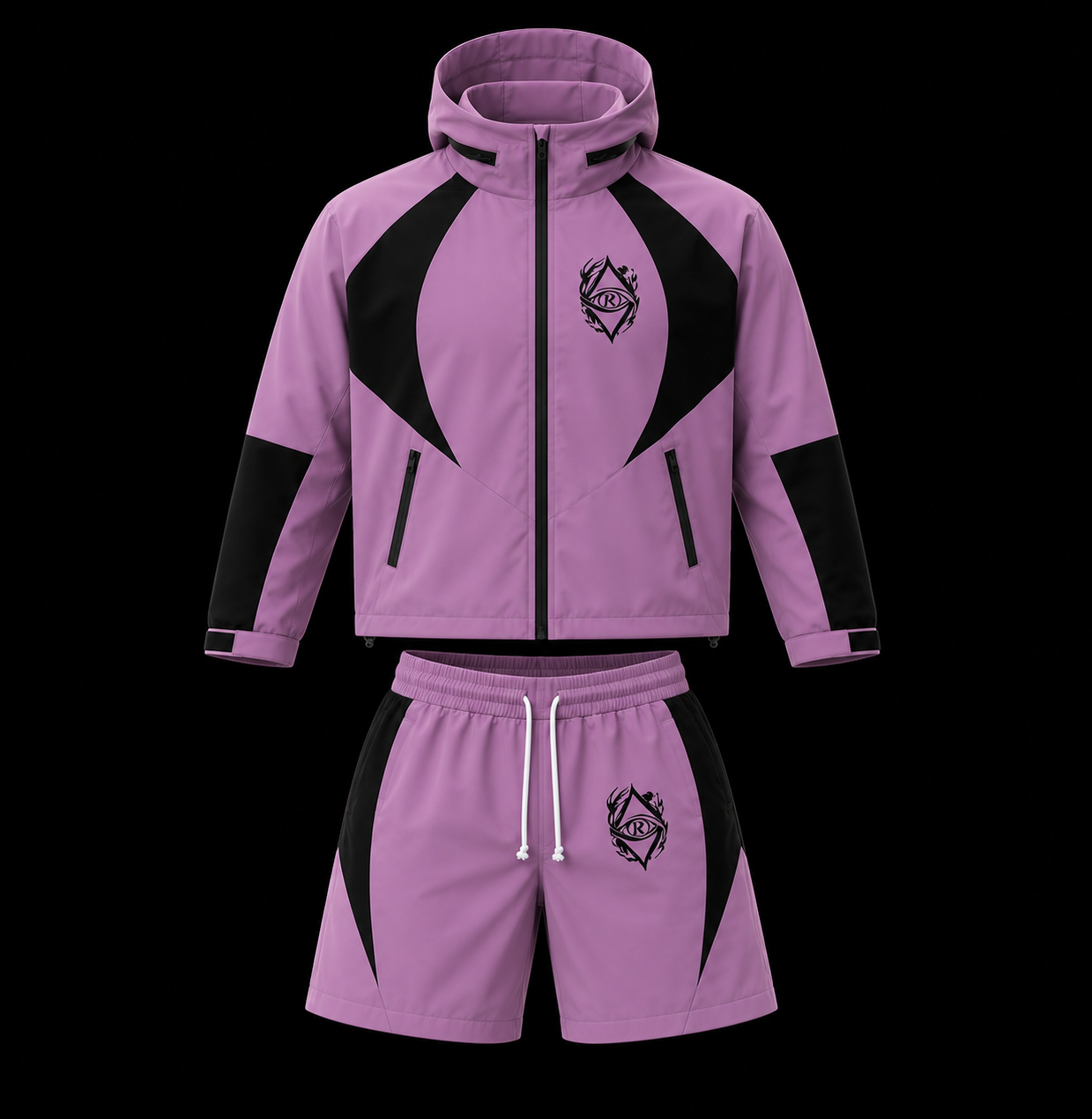 Two Toned Windbreaker Sets