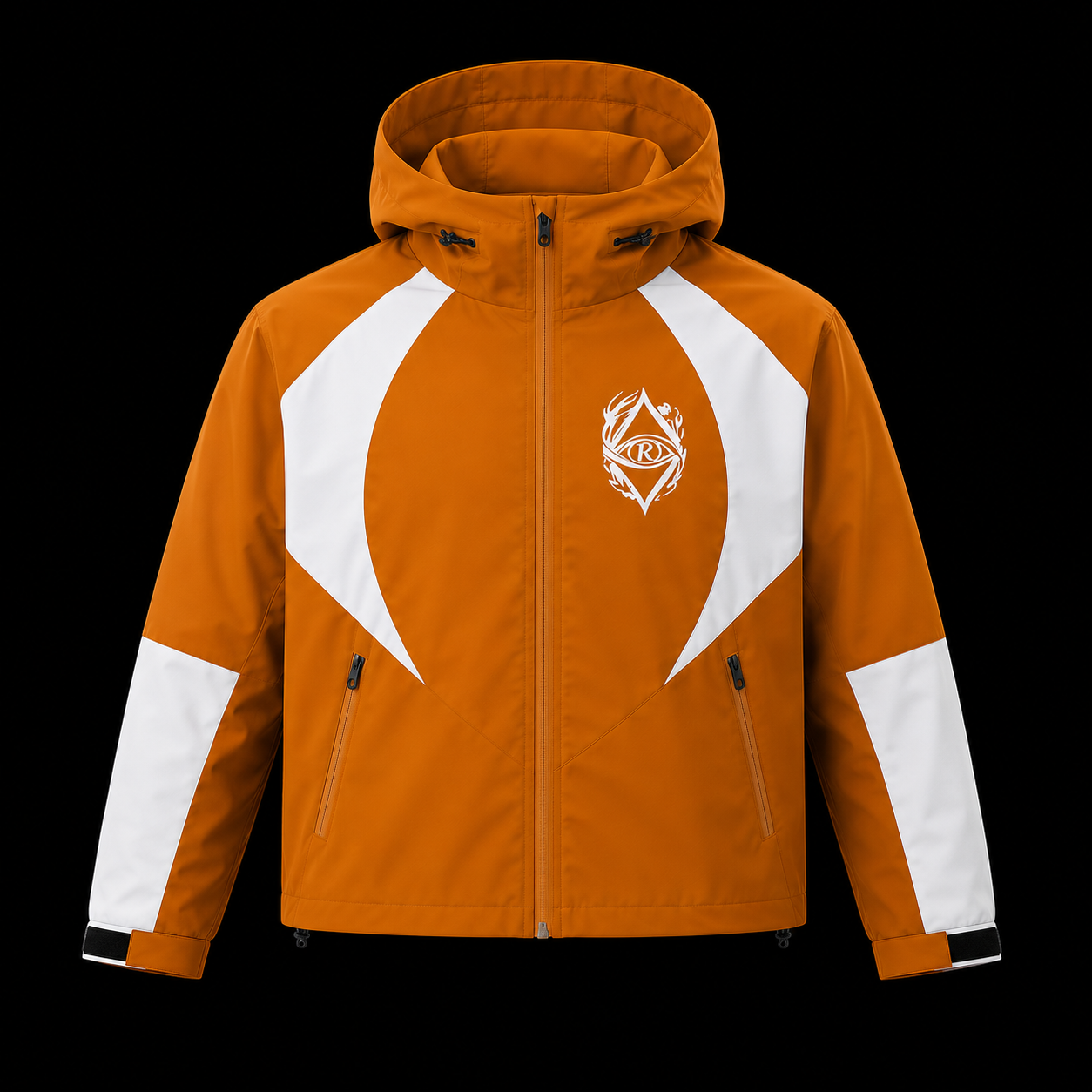 Two Toned Windbreaker Top