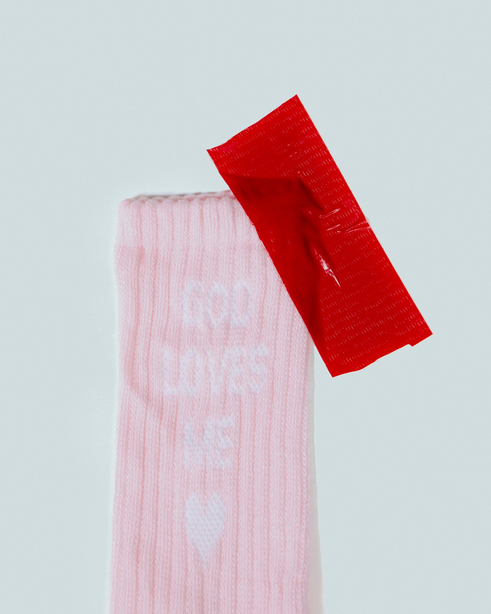 Pink & White Renegade Socks