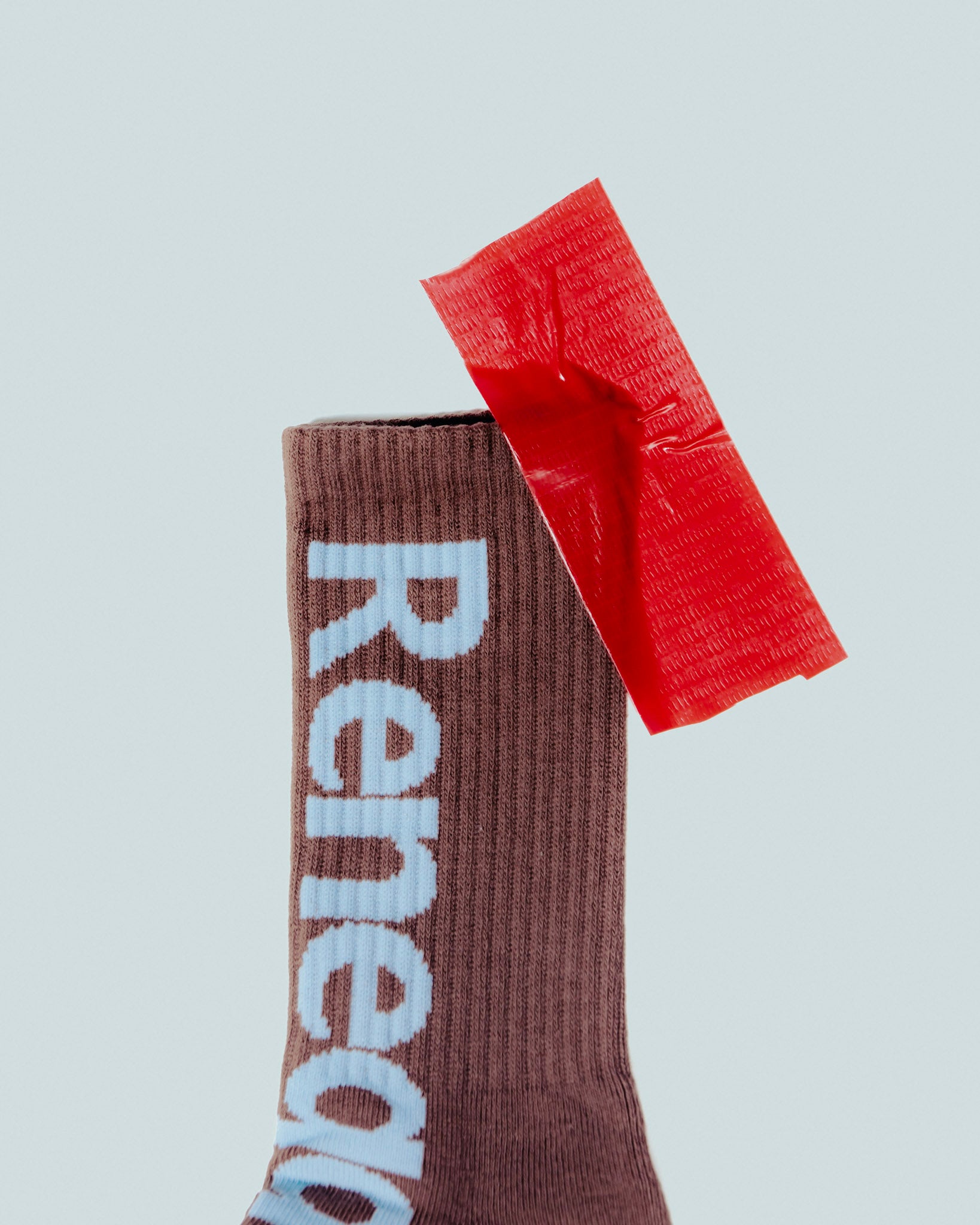 Brown & Blue Renegade Socks