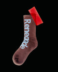 Brown & Blue Renegade Socks