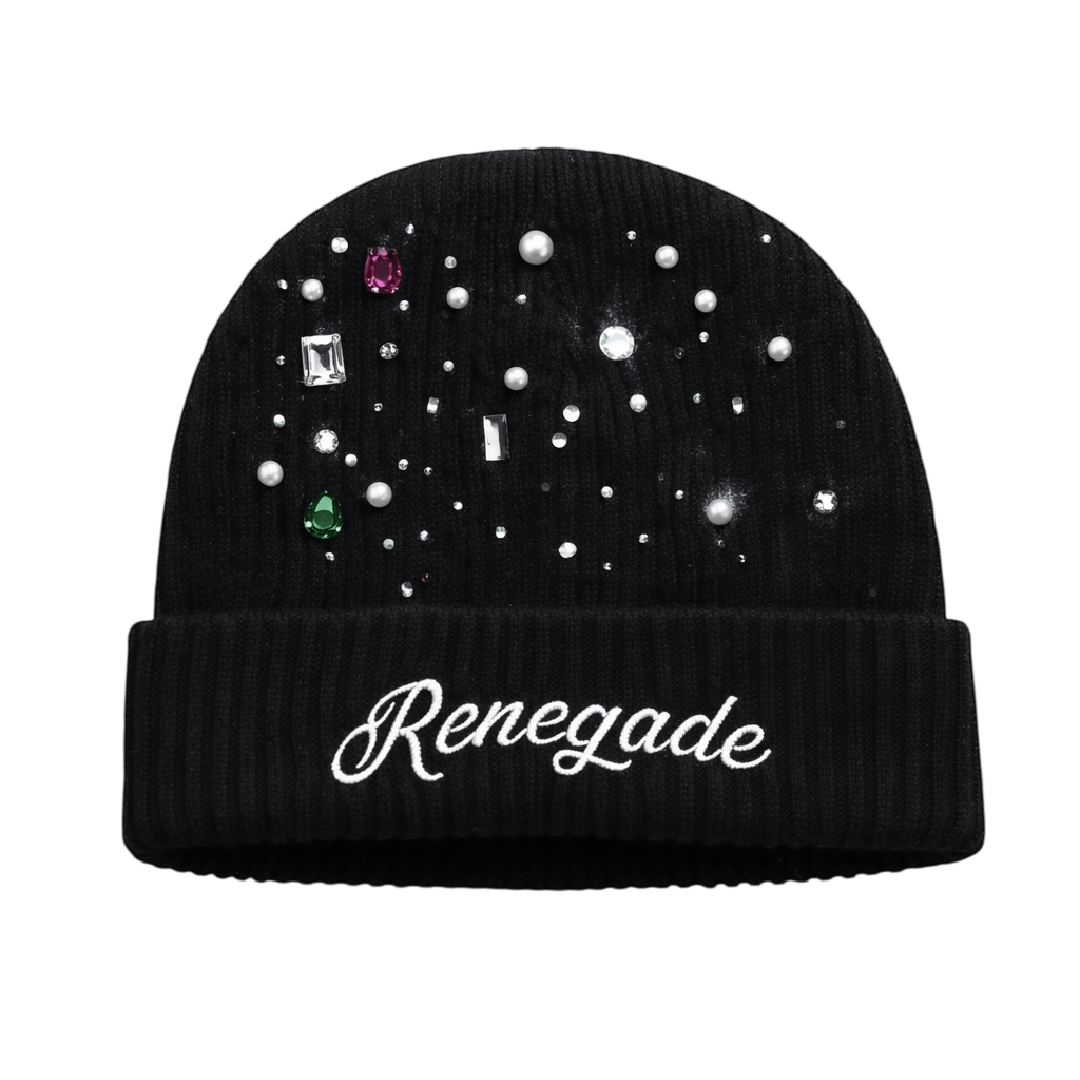 Star Beanie Black