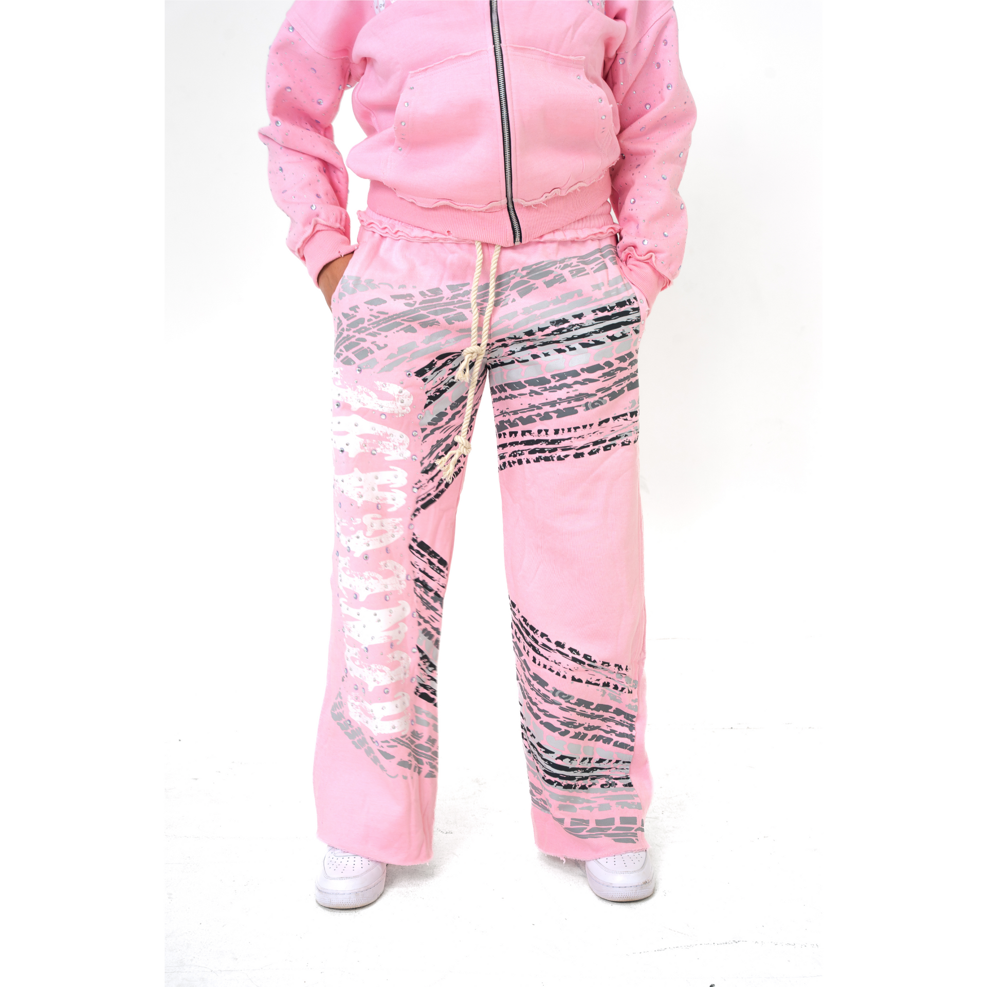 Pink Tire Sweatpants