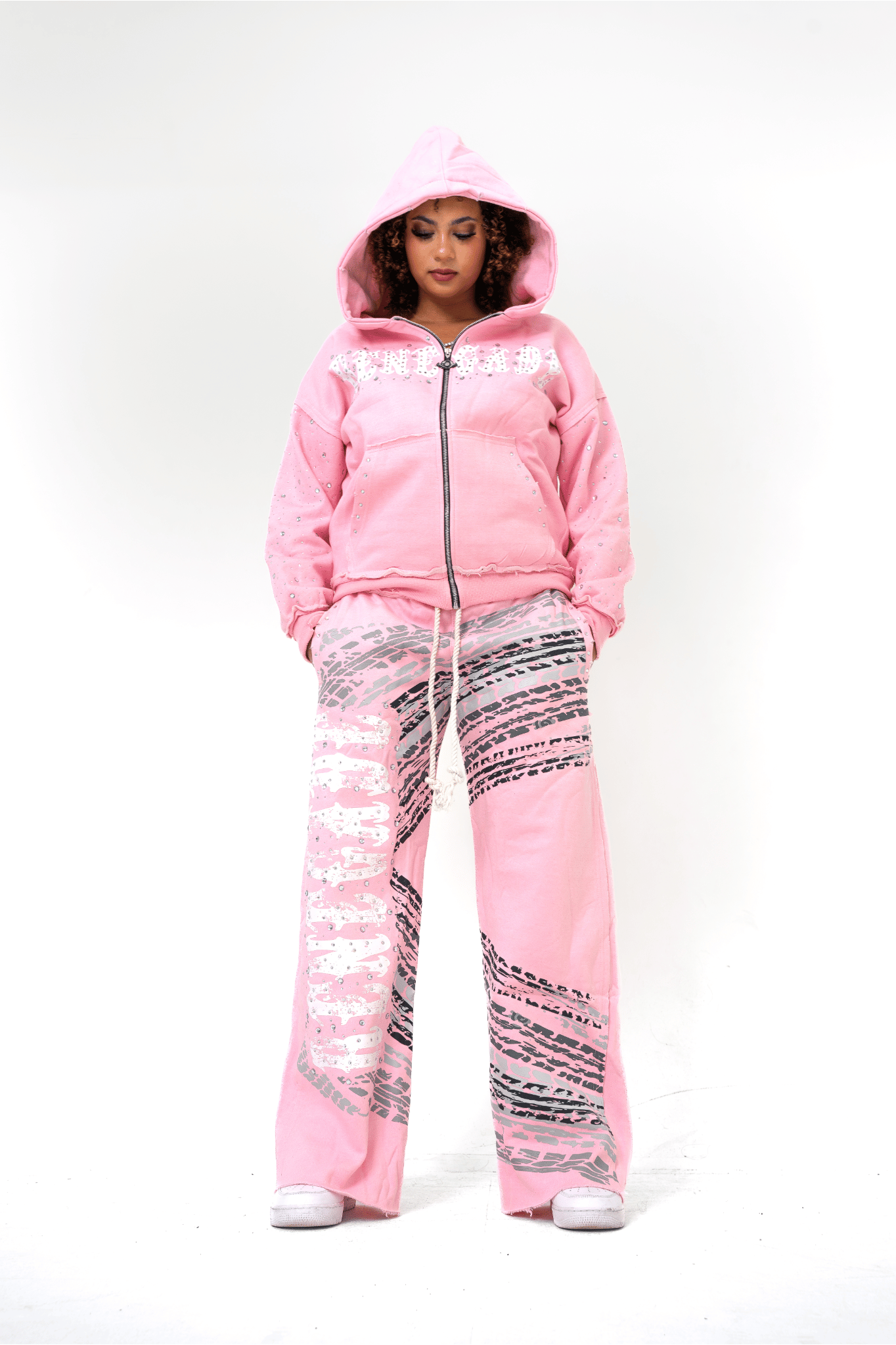 Pink Tire Sweatsuit