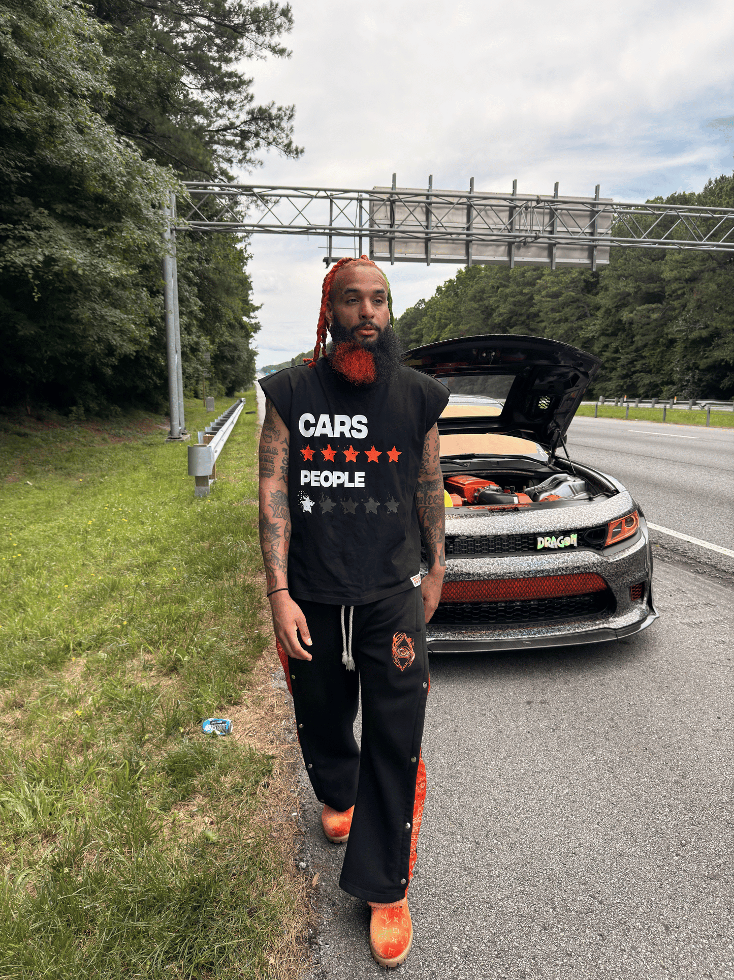 Cars VS People Tee