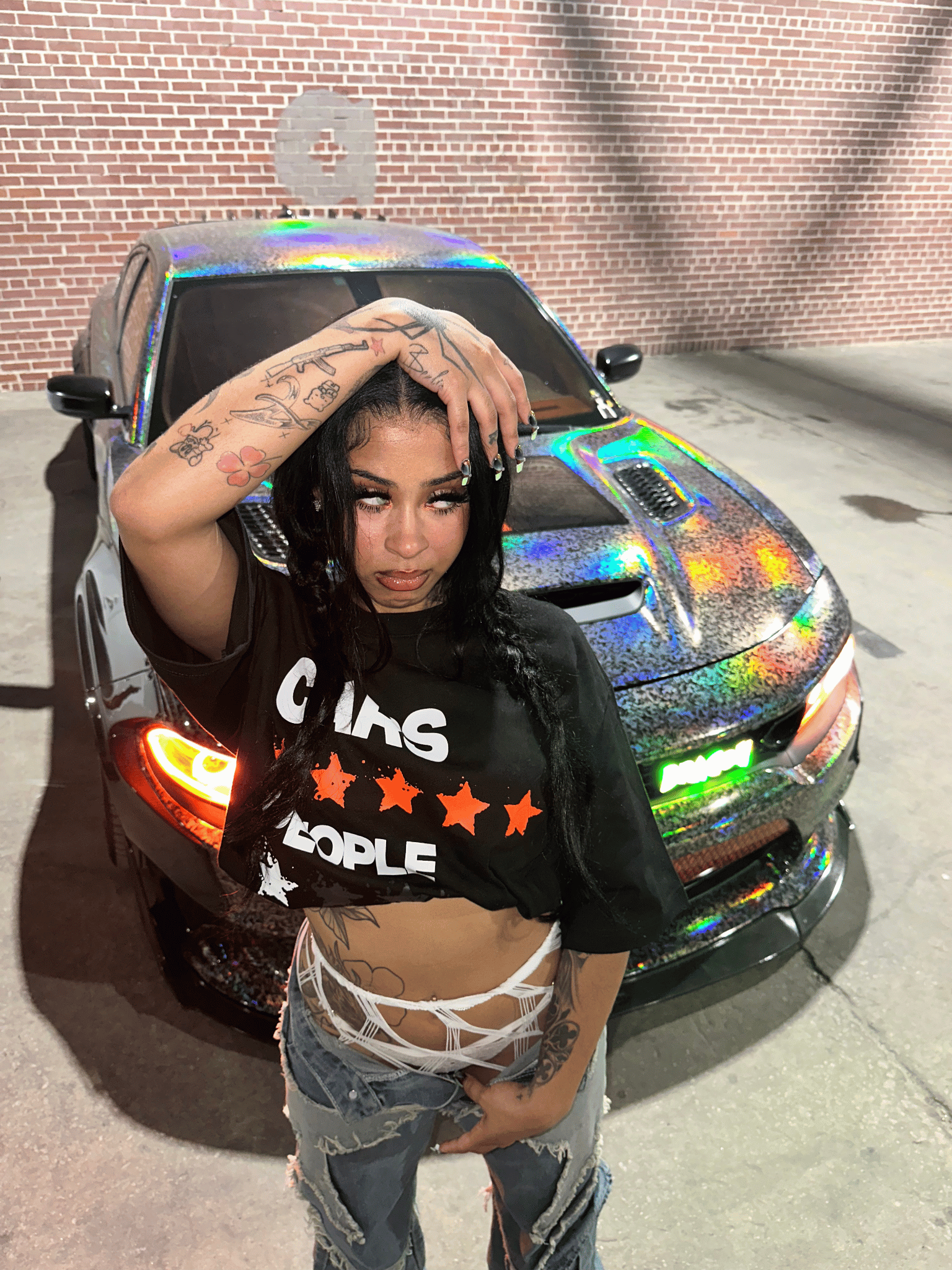 Cars VS People Tee