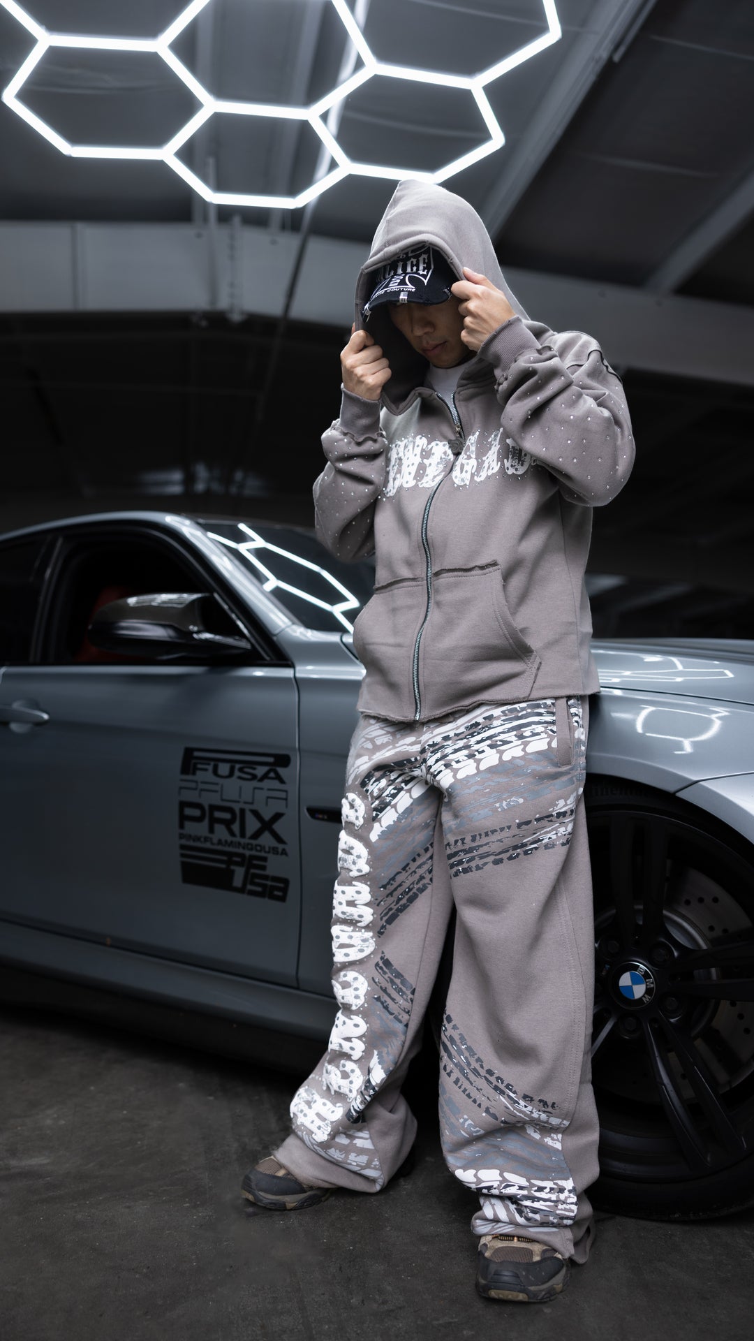 Grey Tire Sweatsuit